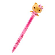 ハローキティ バイバイアクションボールペン（ギャル） ピンク