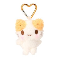 マシュマロみたいなふわふわにゃんこ ミニマスコットホルダー