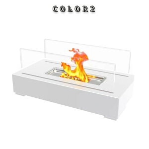 バイオエタノール暖炉 キャンプストーブ 卓上暖炉 ポータブル卓上暖炉 本物の炎 長方形 ウード暖炉 キャンプストーブ 無煙 無臭 クリーン燃焼 キャンプ暖炉 室内 アウトドア ギフト 誕生日