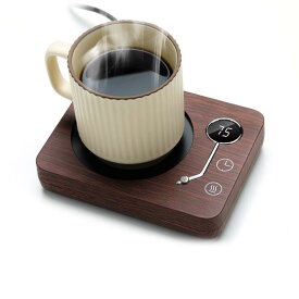 カップウォーマー カップヒーター 電気酒燗器 お茶を沸かす コーヒーカップウォーマー 卓上保温器 保温コスター 重力センサー付き 3段階保温 2段階加熱 自動電源オフ機能 ココア/水/牛乳/お酒/お茶