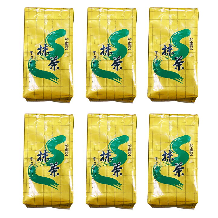 楽天市場】宇治 抹茶 業務用 山政 小山園 加工用 特A 1kg×6個(6kg 