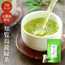 【 エントリーP5倍 】 花の香りの 知覧 烏龍緑茶 ティーバッグ 3.8g×12袋入り 2個セット 新感覚 烏龍茶ではなく緑茶です【 萎凋香緑茶 さえみどり 】【 烏龍茶 国産 】【 お茶 送料無料 ギフト お茶葉 お茶の葉 美味しい 知覧茶 】
