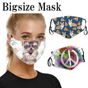 ビッグサイズ布マスク 大きいサイズ メンズ レディース 大人用