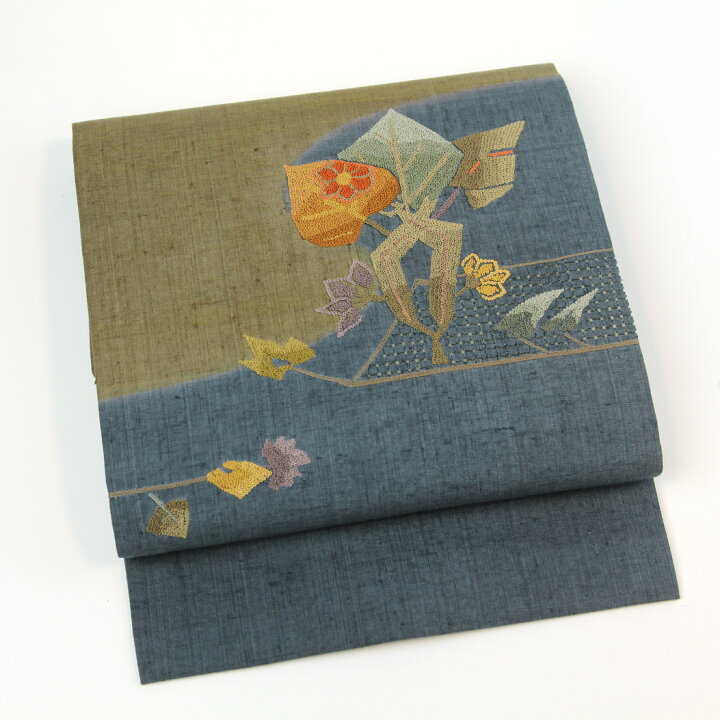 楽天市場】【中国三大刺繍】 名古屋帯 【リサイクル】 汕頭 相良 真綿  