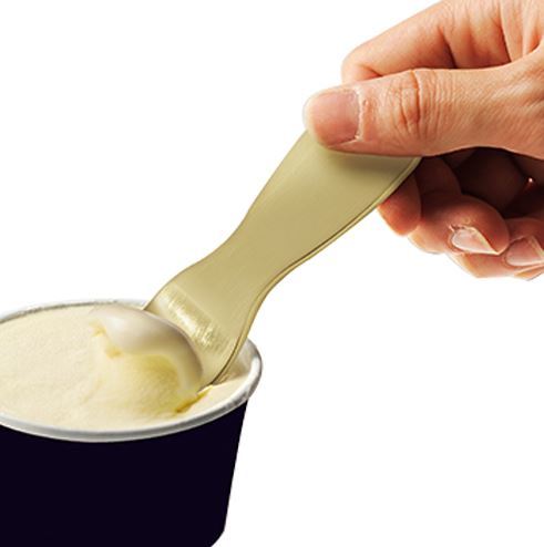 アイス専用スプーン2本セット 送料無料 アイスクリームスプーン 2本セット アルミ製 スプーン 永遠の定番 アイスクリーム （訳ありセール 格安） 熱伝導 じわっととろける