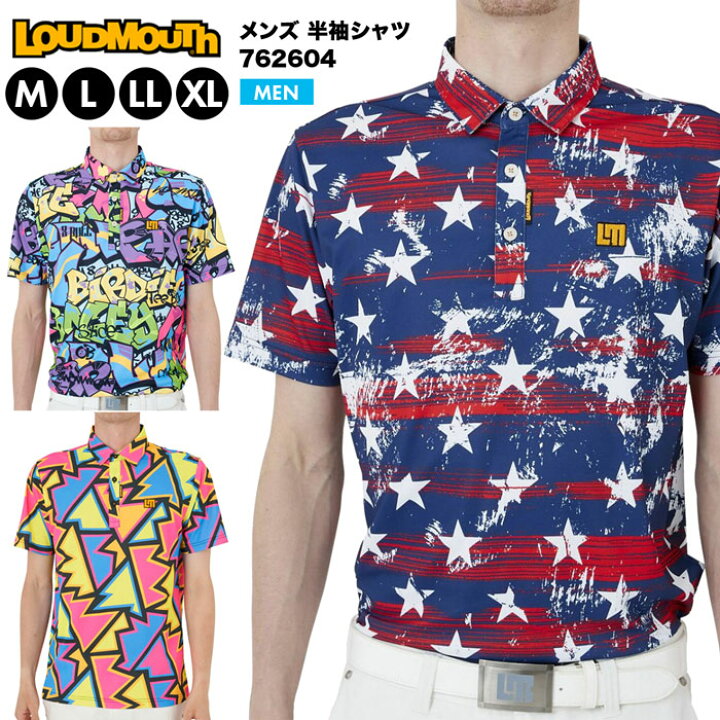 楽天市場】ラウドマウス ポロシャツ メンズ ゴルフウェア 半袖 シャツ 