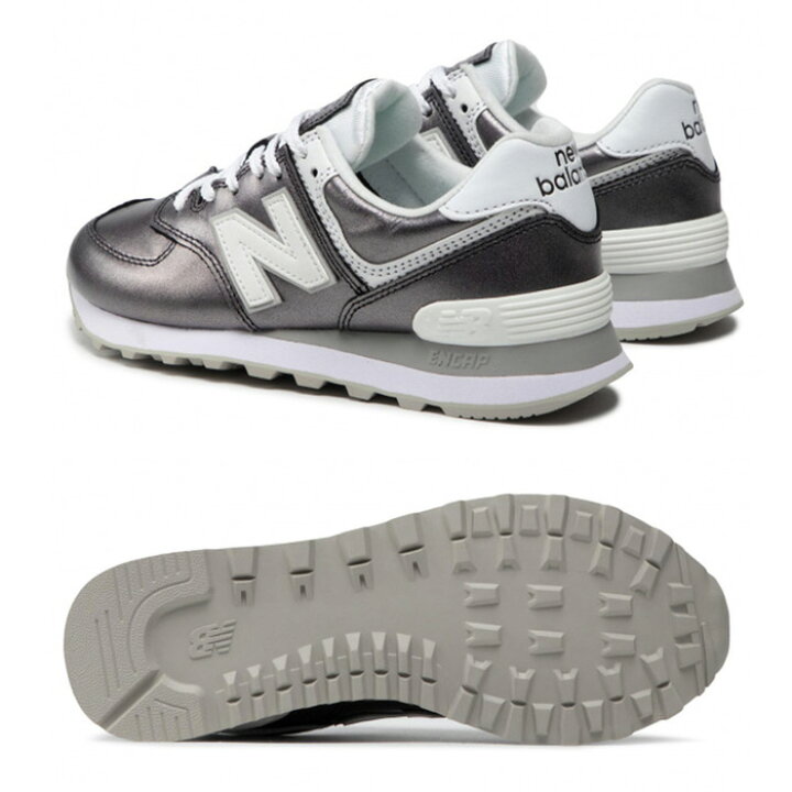 楽天市場 ニューバランス スニーカー レディース New Balance Wl574p ブラック シューズ 靴 ウィメンズ 婦人 カジュアル ウォーキング スポーツ メタリック レアアイテム 仕事 女性 可愛い おしゃれ ｓ ｓｔｙｌｅ