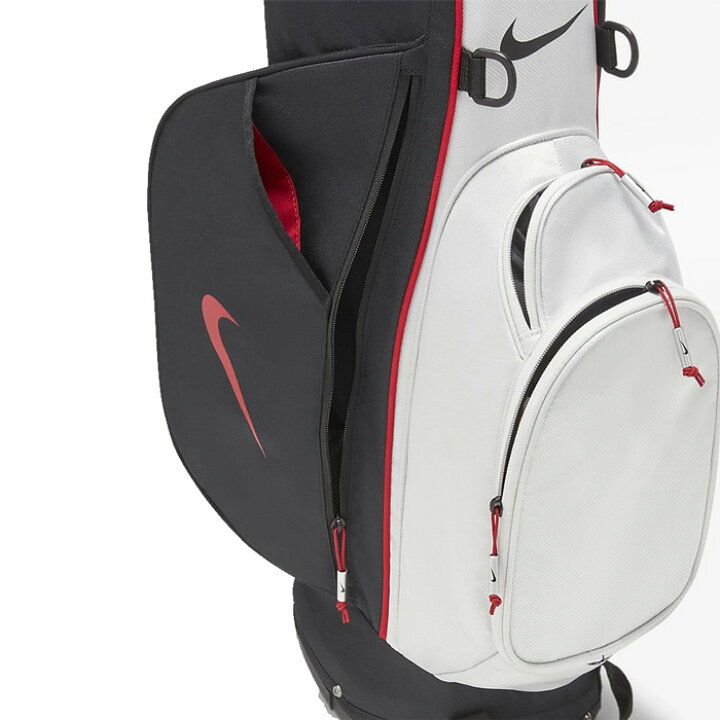 楽天市場 正規品 ナイキ ゴルフバッグ メンズ Nike スポーツ キャディバッグ スタンド付き 5分割 ツーショルダー ユニセックス 男女兼用 9 5型 セルフ 自立式 人気ブランド ブラック ホワイト ツートン ロゴ ワンポイント プレゼント ｓ ｓｔｙｌｅ