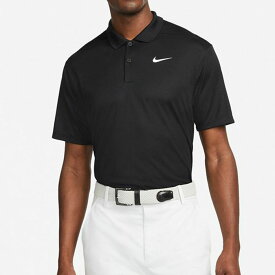 ナイキ ポロシャツ メンズ NIKE 半袖 ゴルフウェア DH0822 ロゴ POLO 大きいサイズ スポーツ シンプル 襟付き ブラック ビジネス 旅行 ドライ ストレッチ 吸汗速乾 フィット ビクトリー ソリッド 正規品 人気 動きやすい ギフト プレゼント