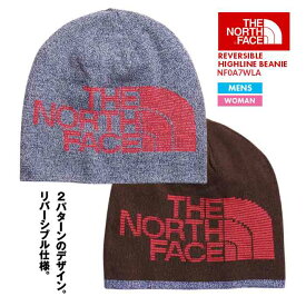 5%OFFクーポン配布中！【スーパーSALE】ニットキャップ ニット帽 帽子 ノースフェイス ビーニー リバーシブル スキー スノボ ロゴ レディース メンズ 防寒 冬 冬物 登山 アウトドア 雪 男女兼用 2WAY ランニング ウォーキング ジム ブルー グレー ブラウン ブラック 黒 青