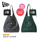 エコバッグ メンズ ニューエラ トート 22L かばん ユニセックス グリーン ブラック コンパクト 大容量 お出かけ 買い物