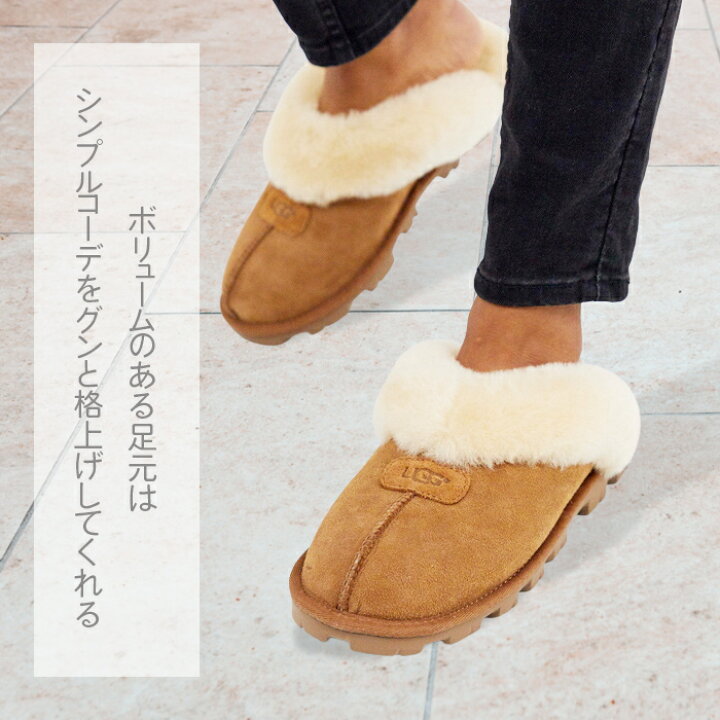 楽天市場】UGG サンダル レディース ふわふわ アグ シープスキン 