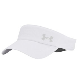 軽い ズレない アンダーアーマー UNDER ARMOUR 女性 レディース 帽子 スポーツ ゴルフ サンバイザー UVカット 吸汗 長時間OK 誕生日 プレゼント黒 白 ブラック ホワイト 接触冷感