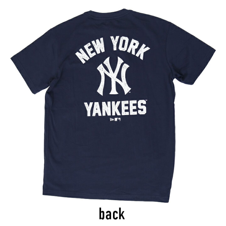 楽天市場】ニューエラ ヤンキース Tシャツ ニューヨーク プリント 紺 