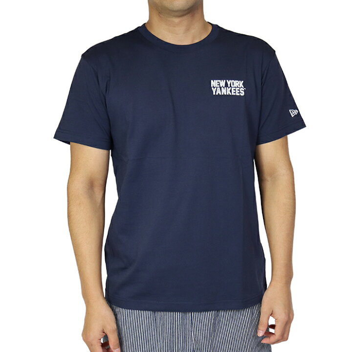 楽天市場】ニューエラ ヤンキース Tシャツ ニューヨーク プリント 紺 