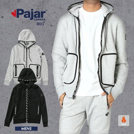 メンズ パーカー フード付き スウェット Pajar CANADA パジャールカナダ ファスナー ブランド おすすめ おしゃれ BRUCE ブルース 男性 紳士 上着 羽織 フーディー アウトドア アウター トップス カジュアル 秋 ファッション