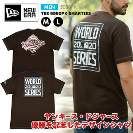 ニューエラ メンズ 男性 半袖 Tシャツ トップス LA MLB ヤンキース ドジャース 紳士 ブランド 野球 スポーツ プレゼント 2020 1996 ワールドシップ アパレル NEW ERA
