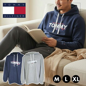トミーヒルフィガー メンズ パーカー 紳士 男性 スウェット 長袖 M L XL 大きいサイズ 裏起毛 秋 冬 軽い 軽量R アメリカの人気ブランド プレゼント TOMMY HILFIGE