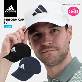 アディダス ゴルフ キャップ メンズ 帽子 adidas GOLF パフォーマンスキャップ ロゴ 刺繍 サイズ調整 56-58cm 吸汗 速乾 軽量 日差し対策 HA9258 HS5511 HS5509