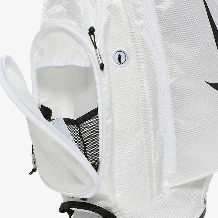 楽天市場 正規品 ナイキ ゴルフバッグ メンズ Nike スポーツ キャディバッグ スタンド付き 5分割 ツーショルダー ユニセックス 男女兼用 9 5型 セルフ 自立式 人気ブランド ブラック ホワイト ツートン ロゴ ワンポイント プレゼント ｓ ｓｔｙｌｅ