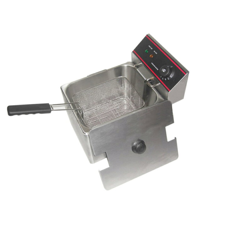 楽天市場】8L卓上電気フライヤー 厨房機器 調理機器 STEF-8L W310*D410 