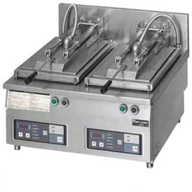 【新品・送料無料・代引不可】マルゼン　電気自動餃子焼器（蓋固定式）2連　MAZE-44 W600×D600×H285(mm)