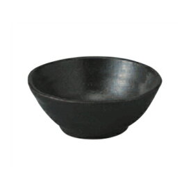 黒ゆず縄文小付　厨房機器　調理機器　101-29-2E　Φ88*H37(mm)