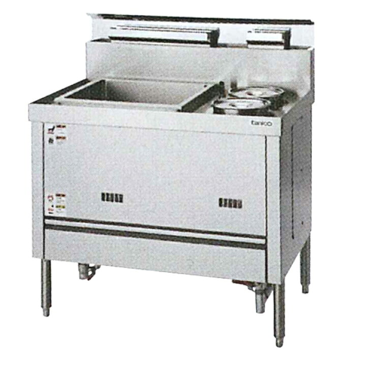 楽天市場】【受注生産品・送料無料・代引不可】タニコー 湯がき槽付 
