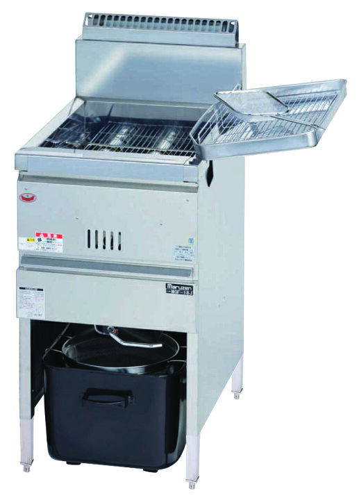 楽天市場】【新品/送料無料/代引不可】ガスフライヤー 一槽式 MGF-18K 