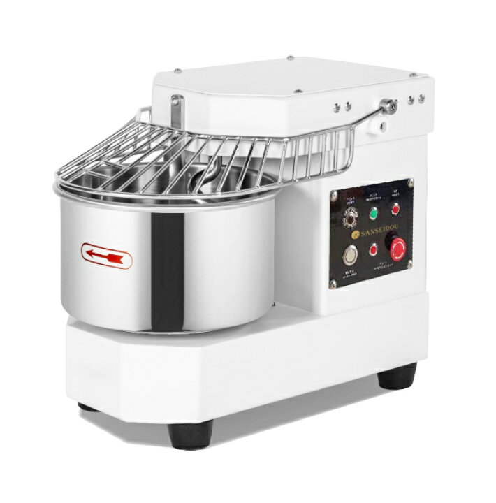 楽天市場】業務用スパイラルミキサー 8L HTHS8 単相100V 卓上式 三省堂 