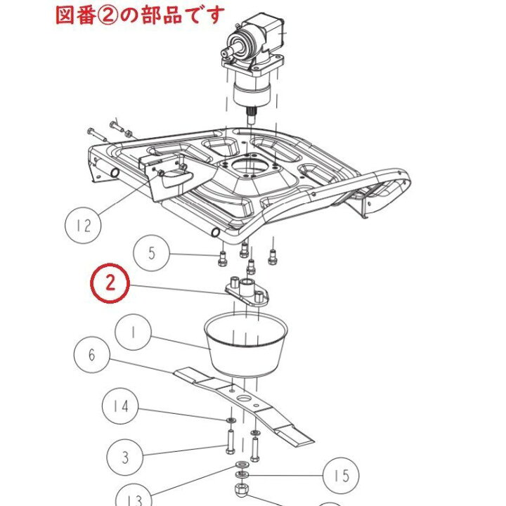 楽天市場】「オーレック ウイングモア用」ナイフブラケット(ナイフ取付 