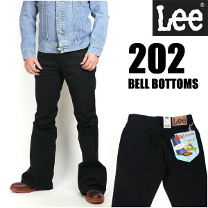 Lee ���[ 202 BELL BOTTOMS �x���{�g�� �u���b�N �c�C�� Lee RIDERS AMERICAN STANDARD �����Y �t���A�[�W�[���Y ���{�� 04202-75