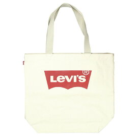 LEVI'S リーバイス ロゴプリント トートバッグ メンズ レディース CANVAS TOTE BAG バットウイング 38126 プレゼント ギフト