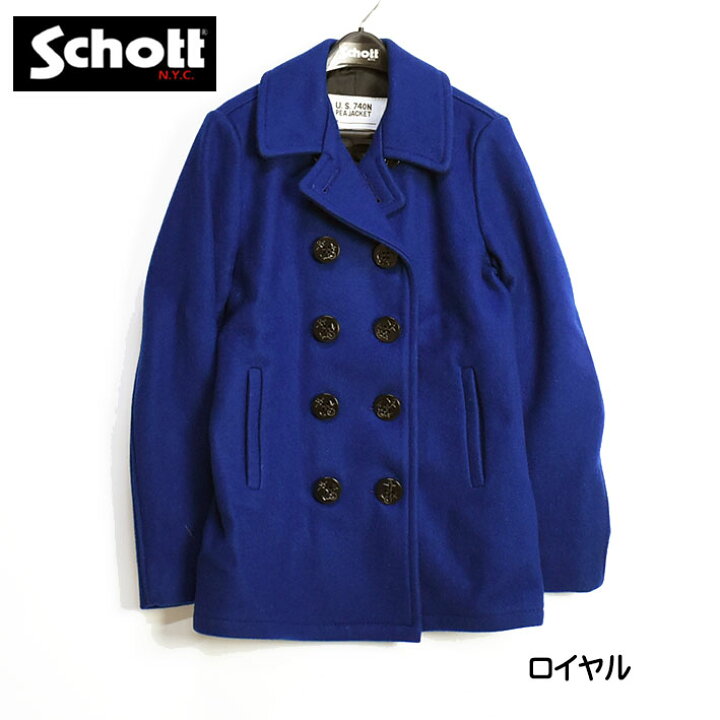 楽天市場】Schott ショット レディース ピーコート 742SB BOYS PEACOAT 