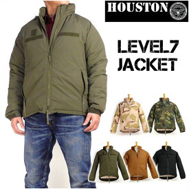 HOUSTON ヒューストン メンズ ミリタリージャケット LEVEL7 JACKET レベル7 ジャケット 50323