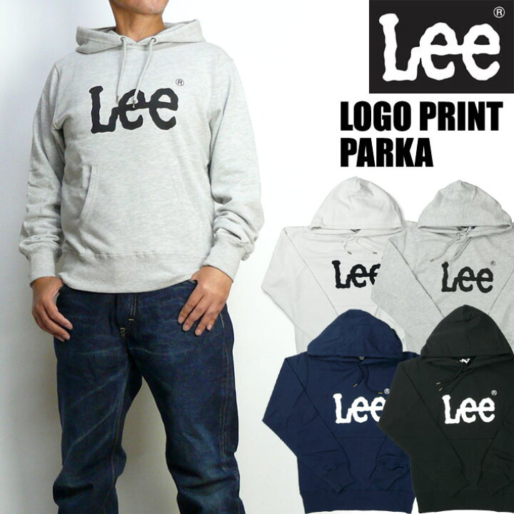 楽天市場 セール Lee リー メンズ パーカー ロゴプリントスウェット パーカー Lt2453 Jeans Sanshin