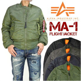 ALPHA アルファ MA-1 TIGHT JACKET MA-1 フライトジャケット メンズ ミリタリージャケット 20004