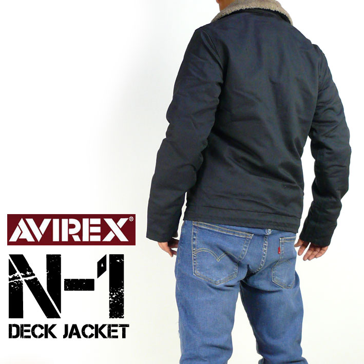 AVIREX アビレックス N-1 デッキジャケット N-1 DECK JACKET PLANE メンズ ミリタリージャケット 6182174 |  JEANS-SANSHIN