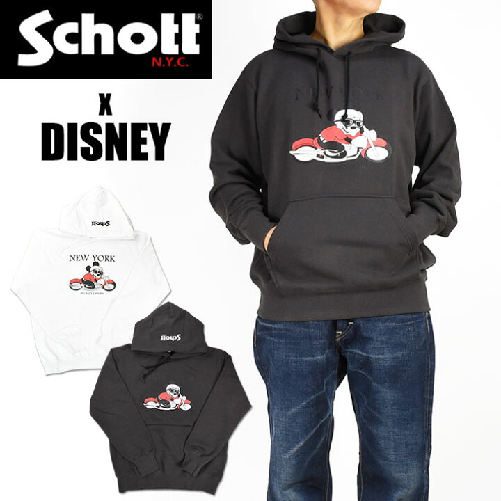 楽天市場 Schott X Disney ショット X ディズニー プルオーバーパーカー Customs ミッキーマウス メンズ Jeans Sanshin