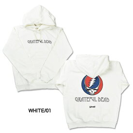 Schott x GRATEFUL DEAD ショット グレイトフルデッド プルオーバー パーカー メンズ コラボ 3113150