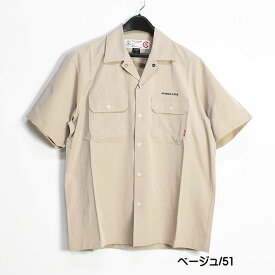 セール！ AVIREX アビレックス AC ワークシャツ A.C WORK SHIRT 半袖シャツ ミリタリー メンズ 6125104