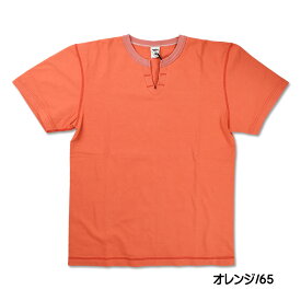 BARNS バーンズ スキッパー 半袖Tシャツ VINTAGE仕様 ユニオンスペシャル 小寸吊り編み COZUN 日本製 メンズ BR-8147