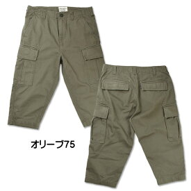 AVIREX アビレックス FATIGUE CARGO CROPPED PANTS ファティーグ カーゴクロップドパンツ ショートパンツ ミリタリーパンツ メンズ 6126130 783-2914002