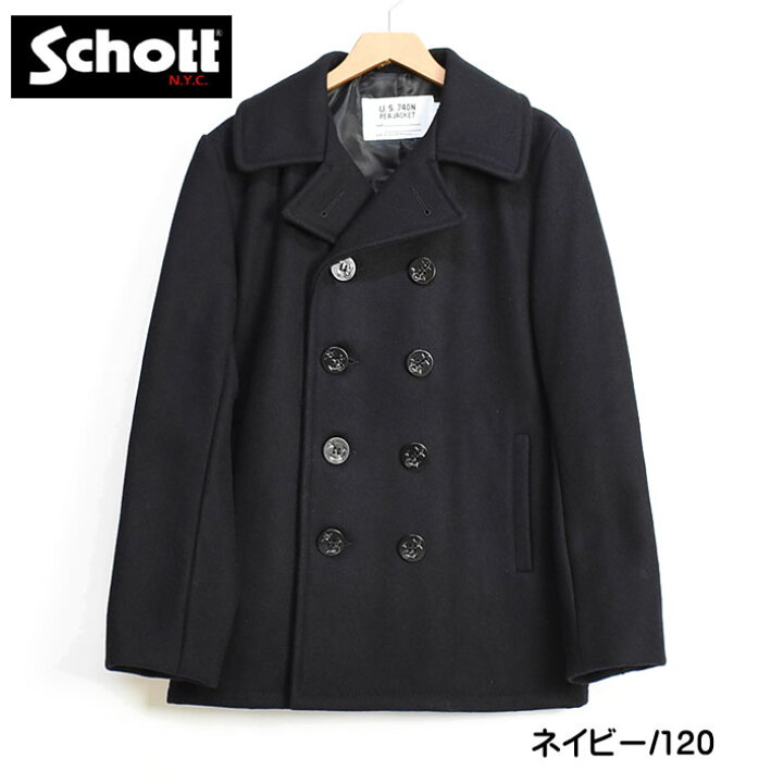 楽天市場】Schott ショット Pコート ピーコート ウール メルトン 