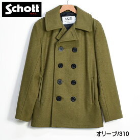 Schott ショット Pコート ピーコート ウール メルトン PEACOAT メンズ Made in USA 753US 740N 7118 782-3954022