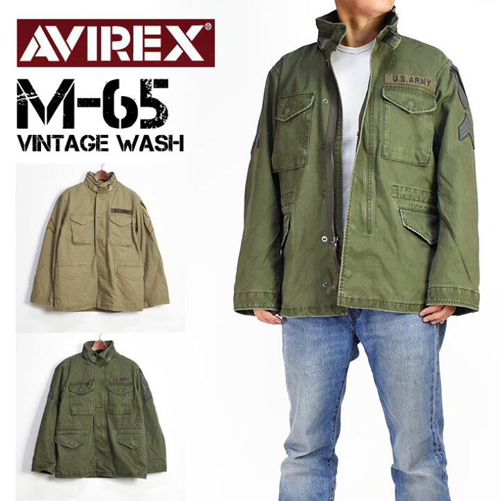 楽天市場】セール！ AVIREX アビレックス ビンテージ ウォッシュ 