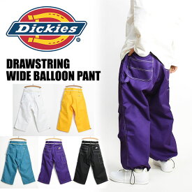 DICKIES ディッキーズ ドローストリング ワイド バルーンパンツ DRAWSTRING WIDE BALLOON PANTS ペインターパンツ メンズ レディース ユニセックス 18453200