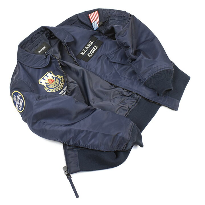 楽天市場】AVIREX アビレックス CWU-36P NEW YORK AIR NATIONAL GUARD 