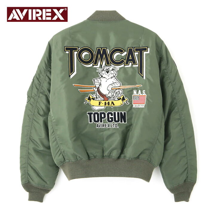 楽天市場】AVIREX アビレックス MA-1 TOMCAT MA1 トムキャット TOPGUN 