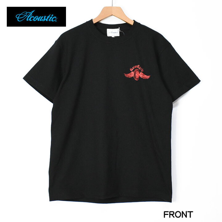 楽天市場】ACOUSTIC アコースティック 半袖Tシャツ UNRIFINED ハーフ 
